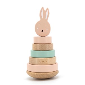 Tour à empiler en bois - mrs. Rabbit