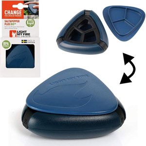 Boîte à épices light my fire salt & pepper plus bio bleue