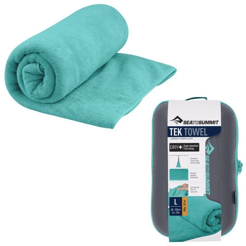 Serviette De Voyage Microfibre Sea To Summit – Tek Towel – Compacte Et Toutes Tailles Dispo