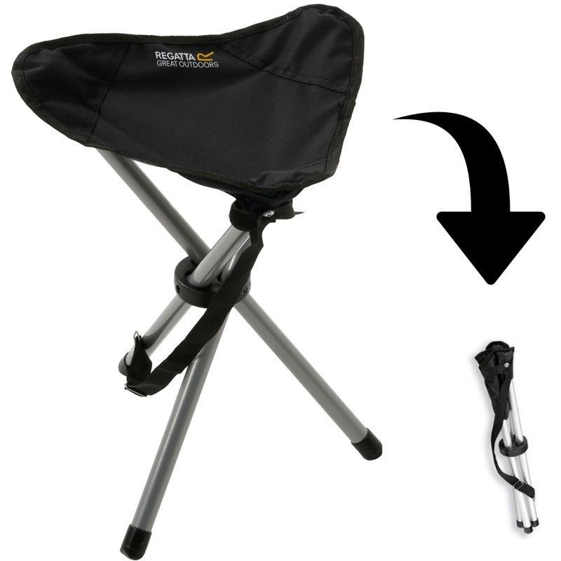 Tabouret pliant regatta ternio tripod stool
