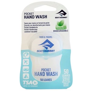 Savon en feuilles sea to summit pocket hand wash