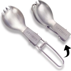 Couvert multifonction optimus titanium folding spork