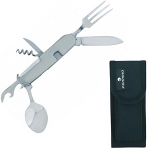 Couvert camping ferrino pocket knife wi