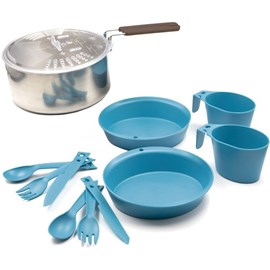 Popote inox laken vivac 2 personnes