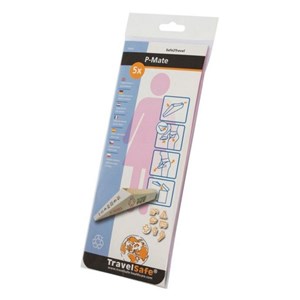 Urinoir femme travelsafe p-mate (lot de 5)