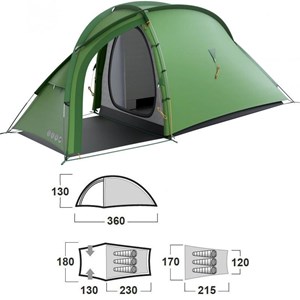 Tente husky bronder 3