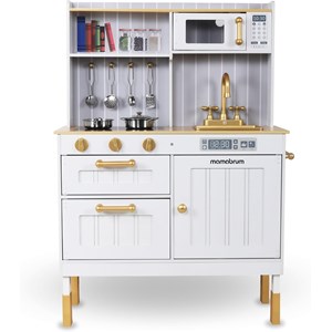 Cuisine enfant bois équipée +accessoires