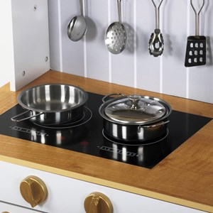 Cuisine enfant bois équipée +accessoires