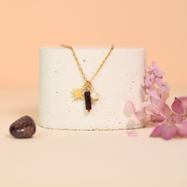 Collier pierre de naissance janvier