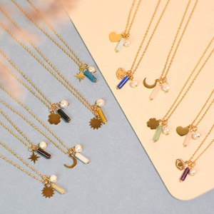 Collier pierre de naissance juin
