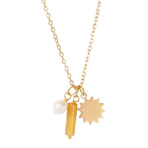 Collier pierre de naissance juillet