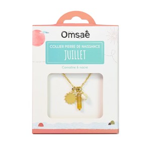 Collier pierre de naissance juillet
