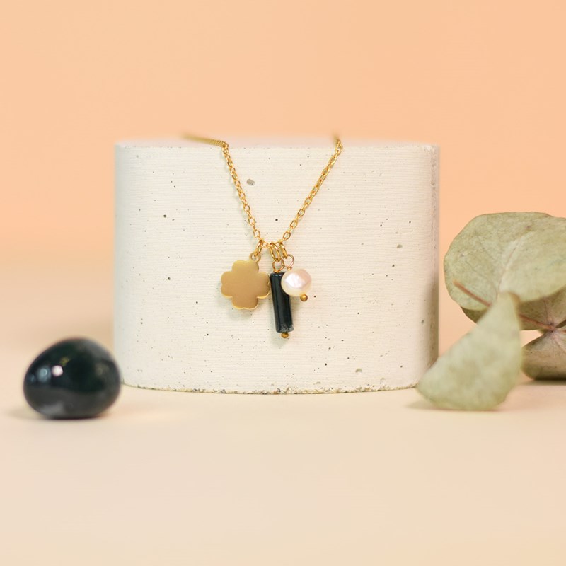 Collier pierre de naissance août