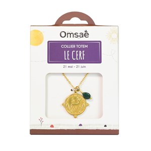 Collier totem le cerf