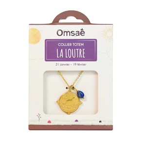 Collier totem la loutre
