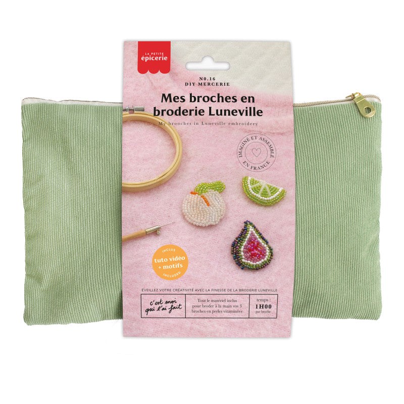 Diy mercerie mes broches en br