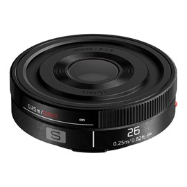 Panasonic objectif lumix s 26mm f8 pancake