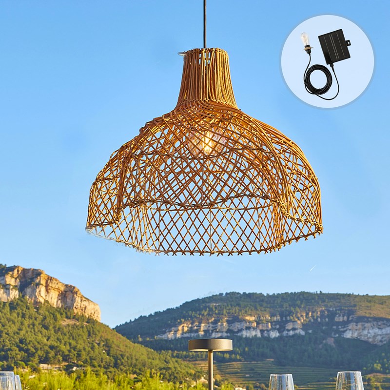 Suspension solaire beige aria