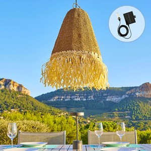 Suspension solaire beige paloma