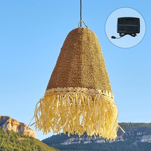 Suspension solaire bohème beige paloma