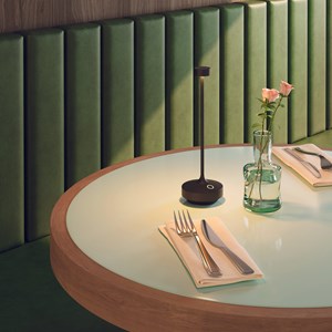 Lampe de table sans fil led ruby black