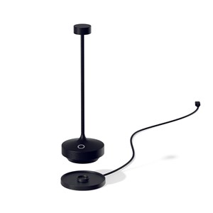 Lampe de table sans fil led ruby black