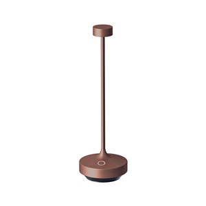 Lampe de table sans fil led ruby copper