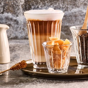 Lot de 6 long drinks zinc