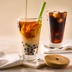 Set bubble tea, abeille