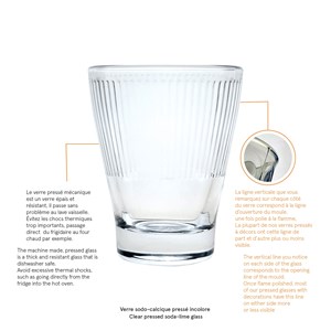 Lot de 6 verres à café expresso hugo