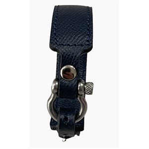 Bracelet manille homme anti-ondes  bleu