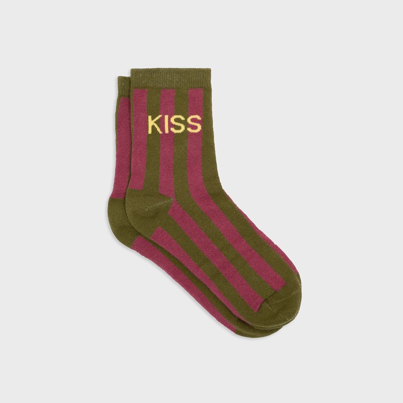 Chaussettes rayées femme kiss