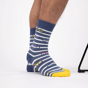 Chaussettes à motifs vélo