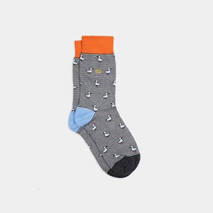 Chaussettes à motifs animaux oie