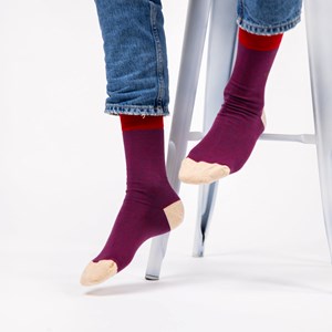Chaussettes rayées urbaine