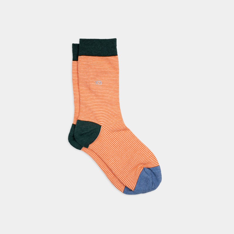 Chaussettes rayées audacieuse