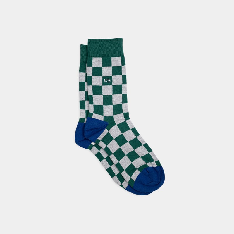 Chaussettes carreaux silverstone