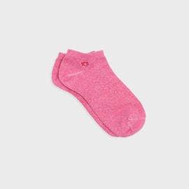 Scoquettes pailletées unies rose