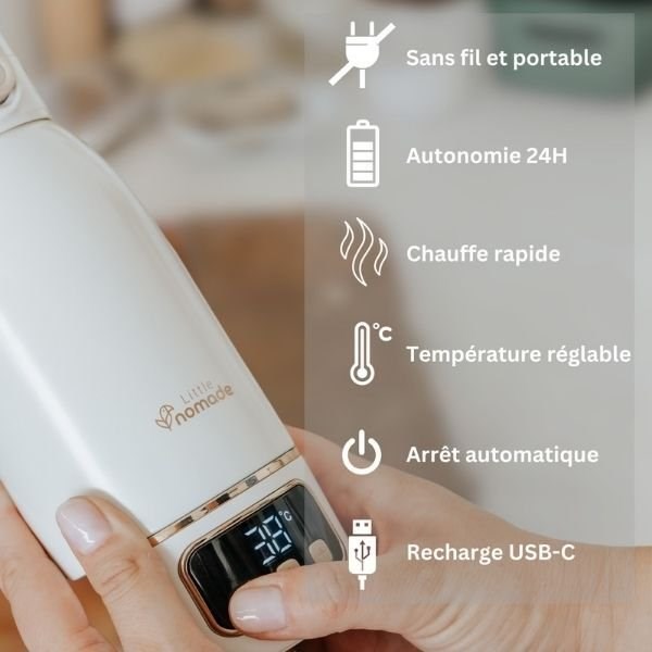 Chauffe-biberon nomade easy heat (Little Nomade) - Image 2