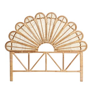 Tête de lit en rotin naturel rattan
