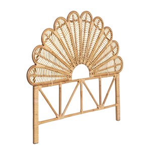 Tête de lit en rotin naturel rattan