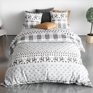 Housse de couette 240x220 + 2 taies