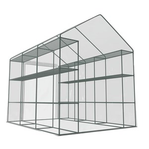 Serre de jardin serre classique 4m² euro