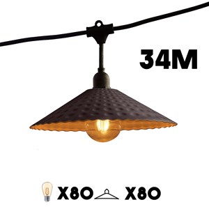 Guirlande x8 vinty light connectable