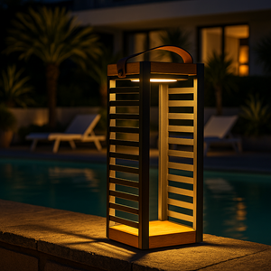 Lanterne solaire noir ferian
