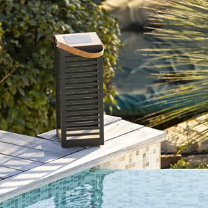 Lanterne solaire noir ferian