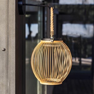 Applique murale solaire beige isaline