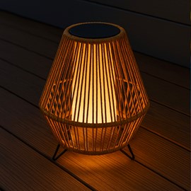 Lanterne solaire beige salomea