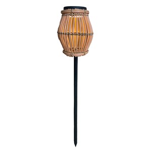 Balise solaire à planter beige silvina