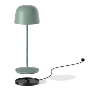 Lampe de table sans fil vert olive sophia